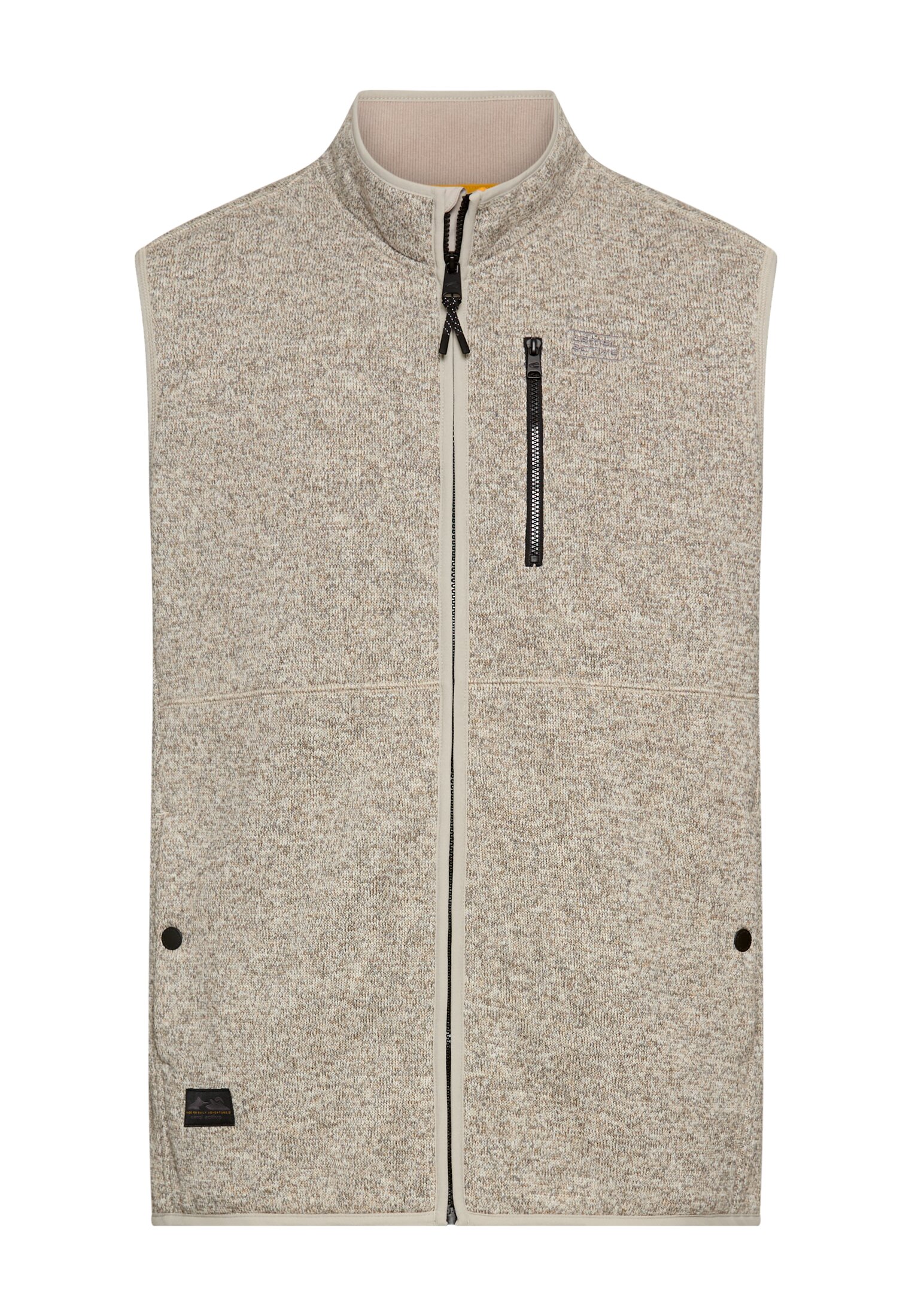 Camel active Fleeceweste mit Stehkragen