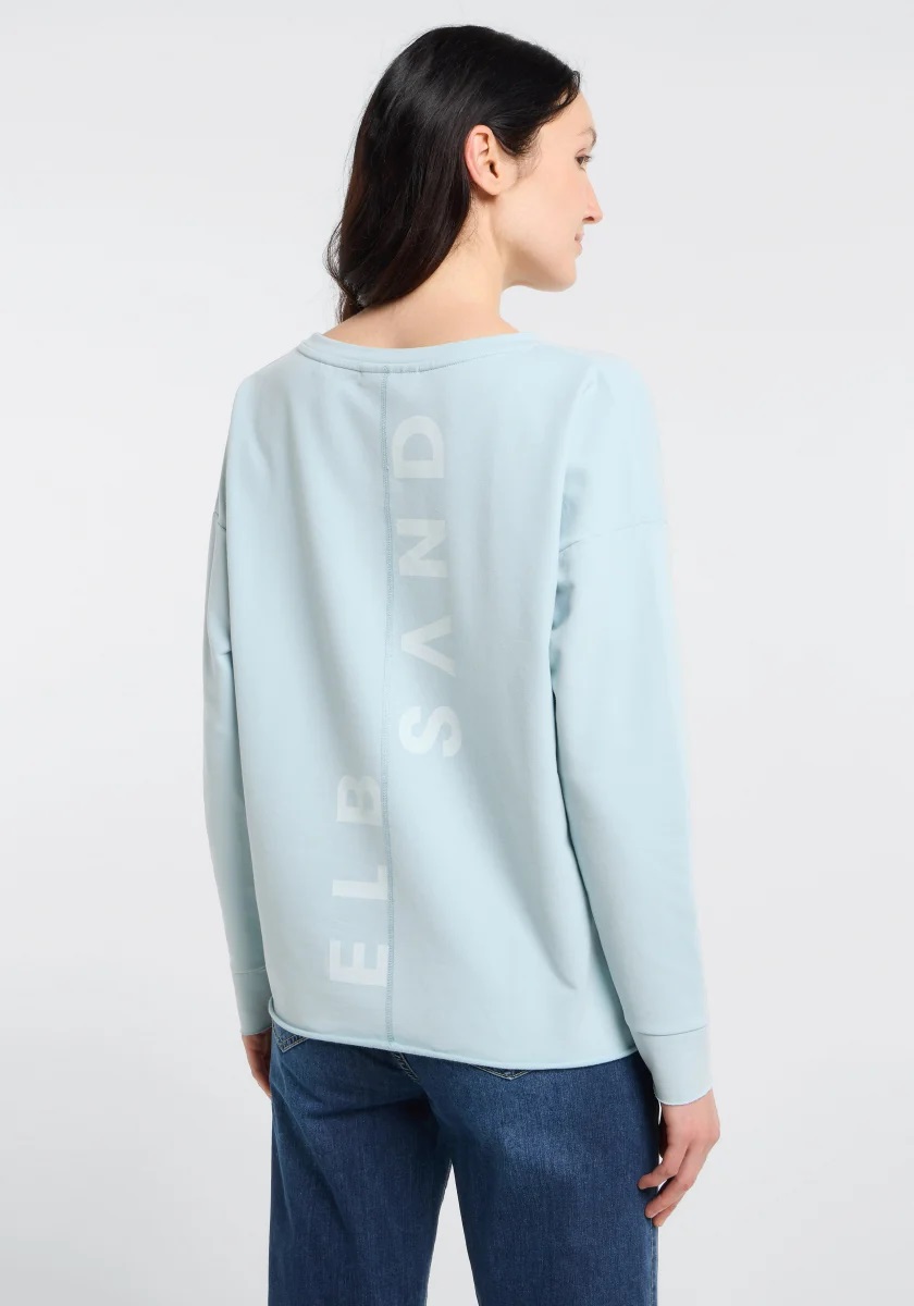 Elbsand ESW_Riane Sweatshirt, Cloud white
