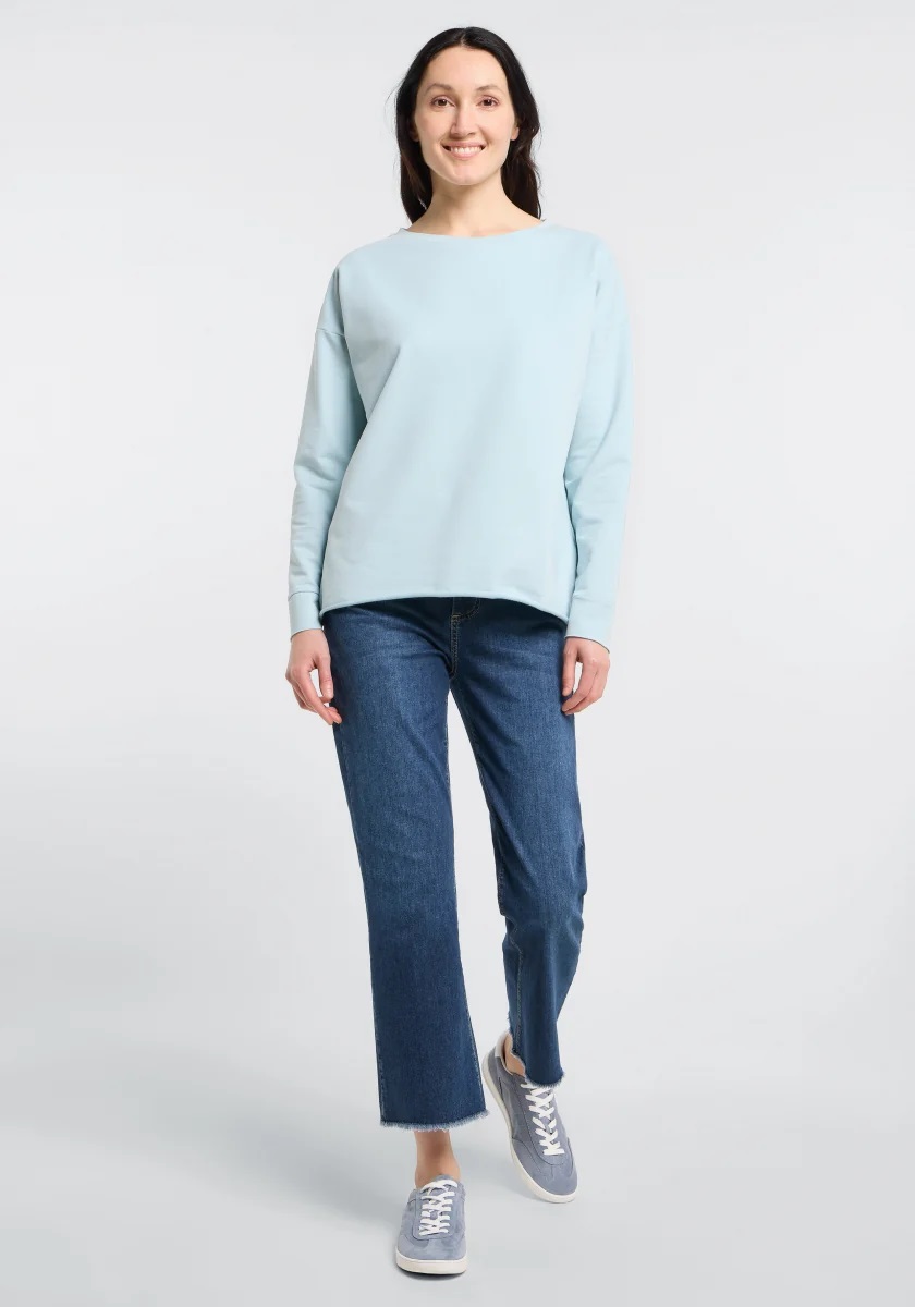 Elbsand ESW_Riane Sweatshirt, Cloud white