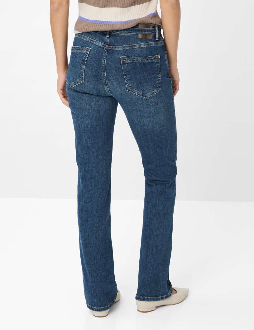 BRAX women Vintage Stretch: Five-Pocket-Jeans im Regular Bootcut Style Mary