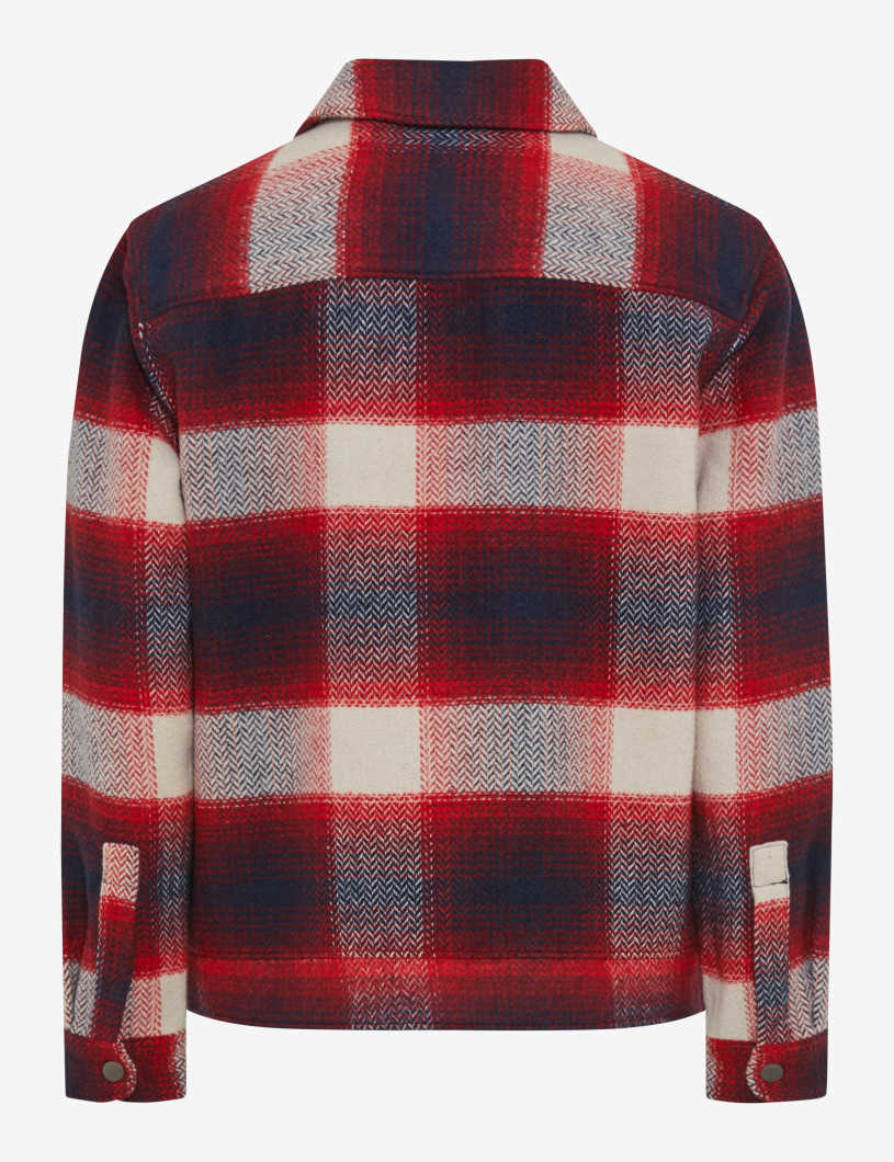 BRAX Flanell: Overshirt im hochwertigen Materialmix Style Santiago