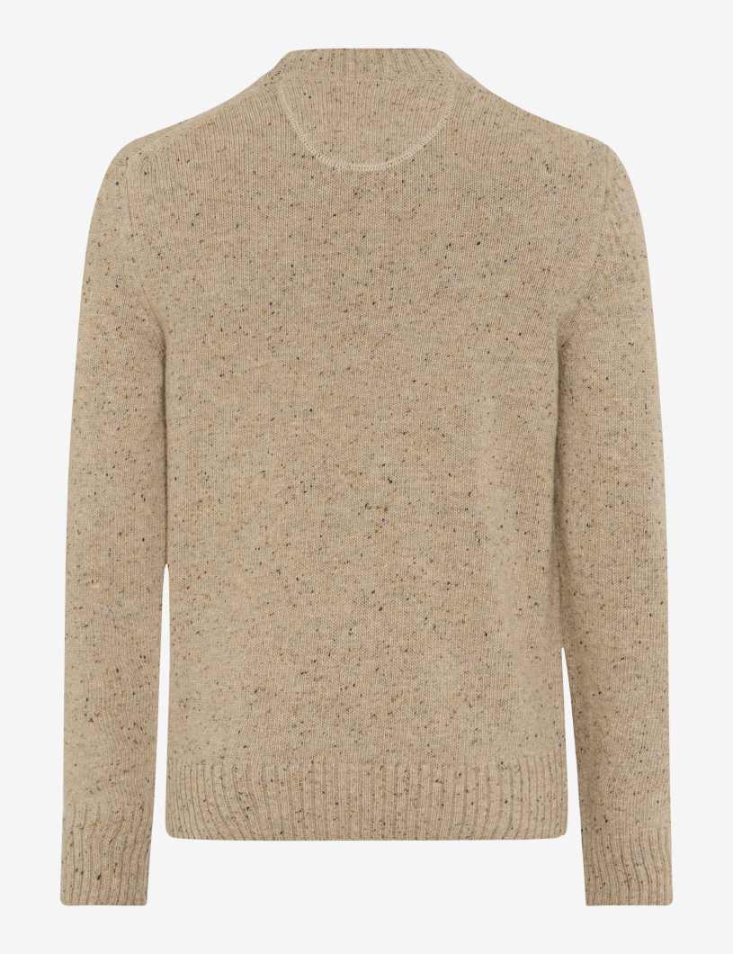 BRAX Tweed: Strickpullover im Wollmix Style Buddy