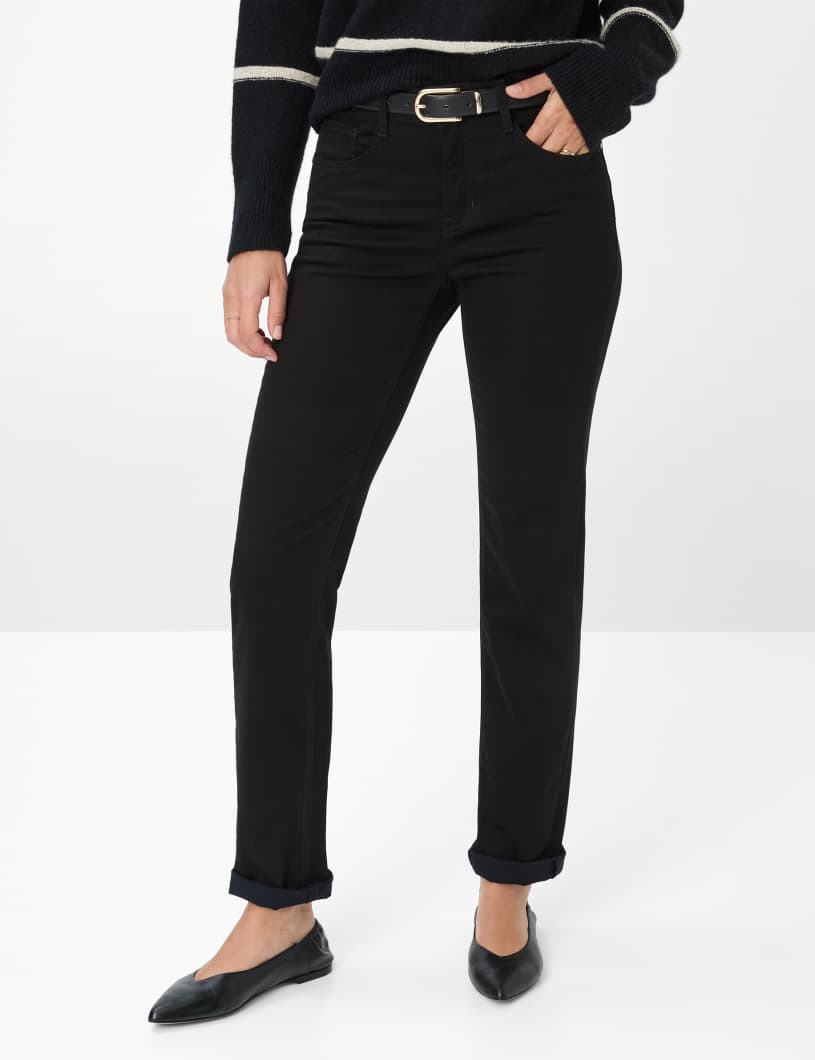 BRAX women Cotton Dream: Five-Pocket-Hose im Regular Fit Style Mary