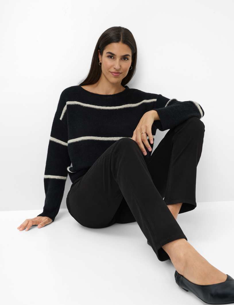 BRAX women Cotton Dream: Five-Pocket-Hose im Regular Fit Style Mary