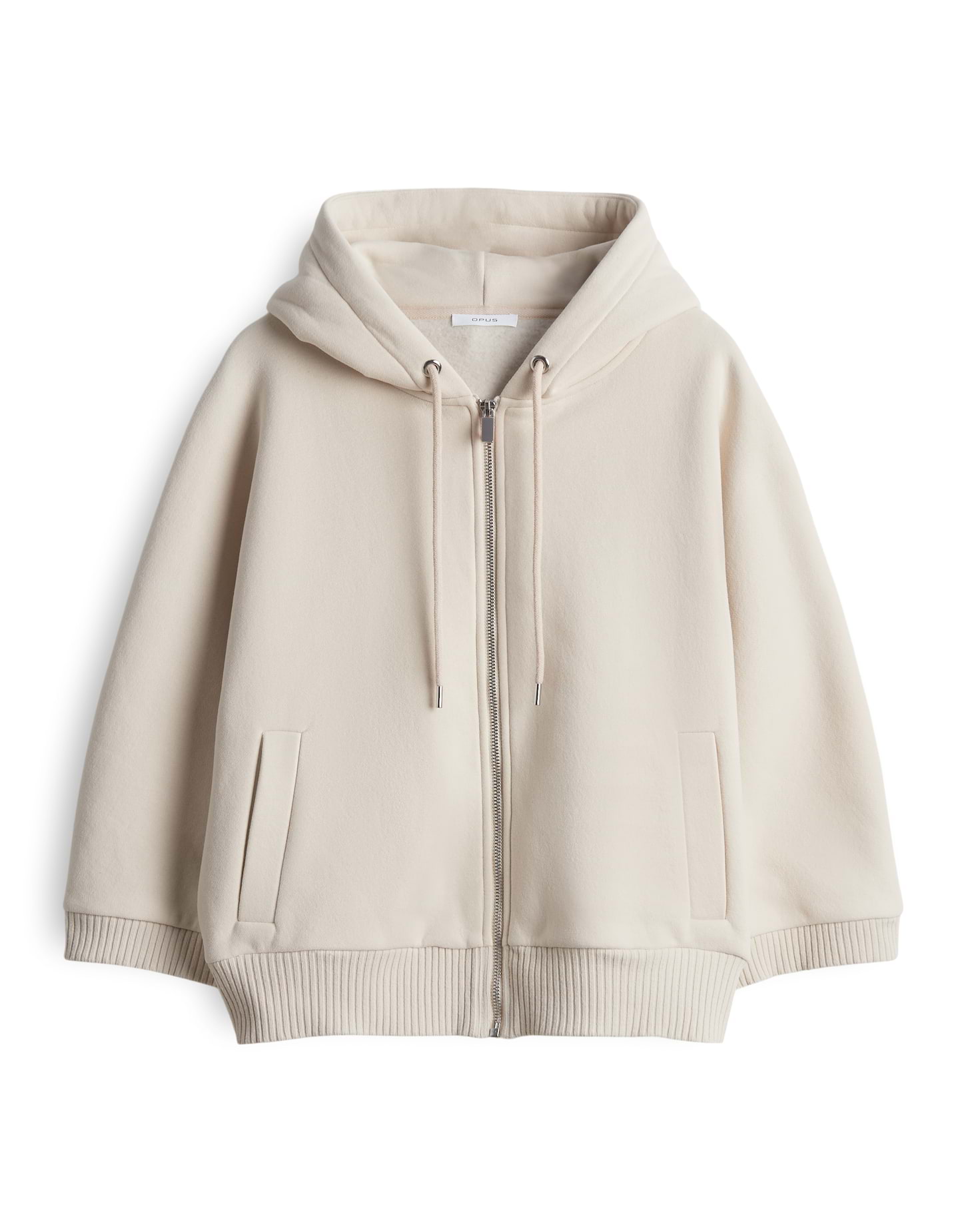 OPUS GENITA Loose Kapuzenjacke aus ultraweichem Sweat