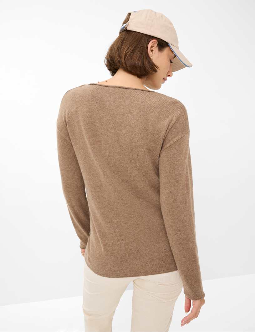 BRAX women Merino Cashmere: Strickpullover Style Liz