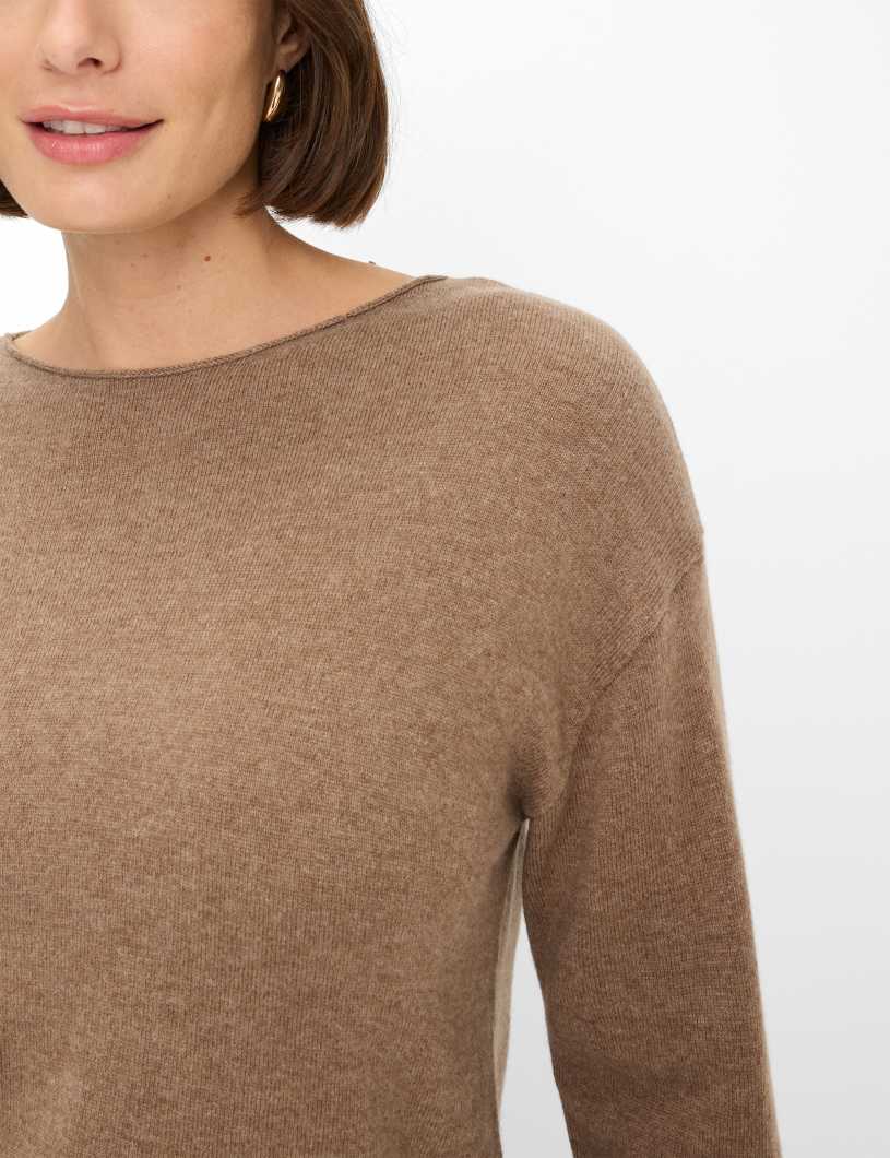 BRAX women Merino Cashmere: Strickpullover Style Liz