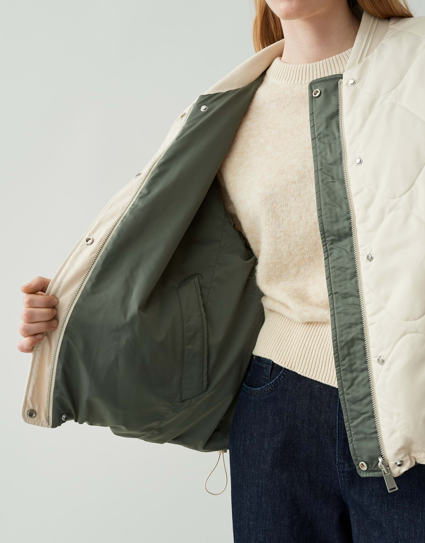 OPUS HALLINU Steppjacke mit Wendefunktion