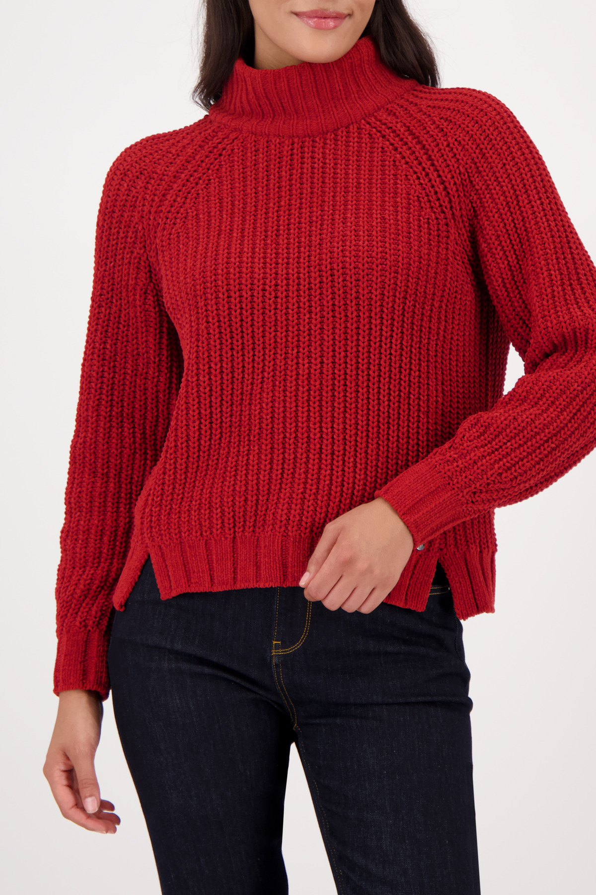 Monari Pullover, chimney red