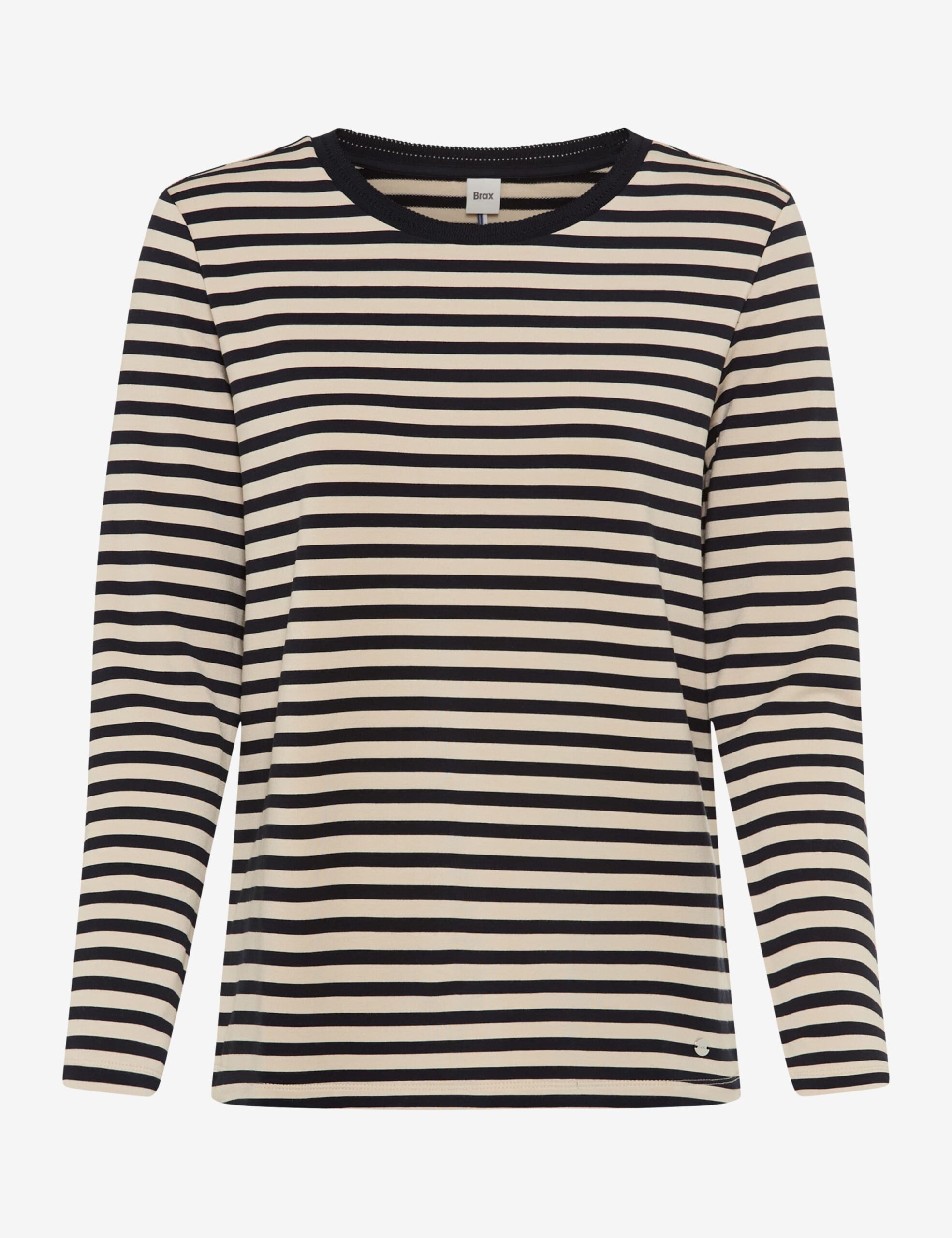 BRAX women Thermo Jersey: Langarmshirt im Modal-Mix Style Carina L