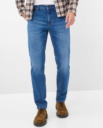 BRAX Thermo Denim: Five-Pocket-Jeans im Straight Fit Style Cadiz TT