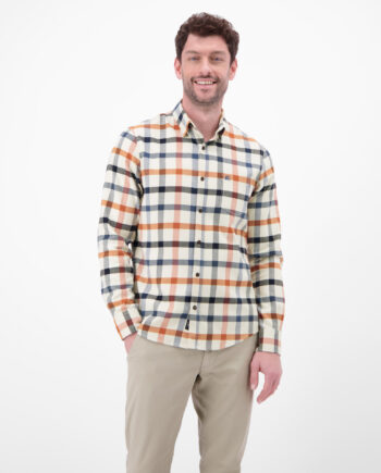 LERROS Karo-Flanellhemd, smart und lässig