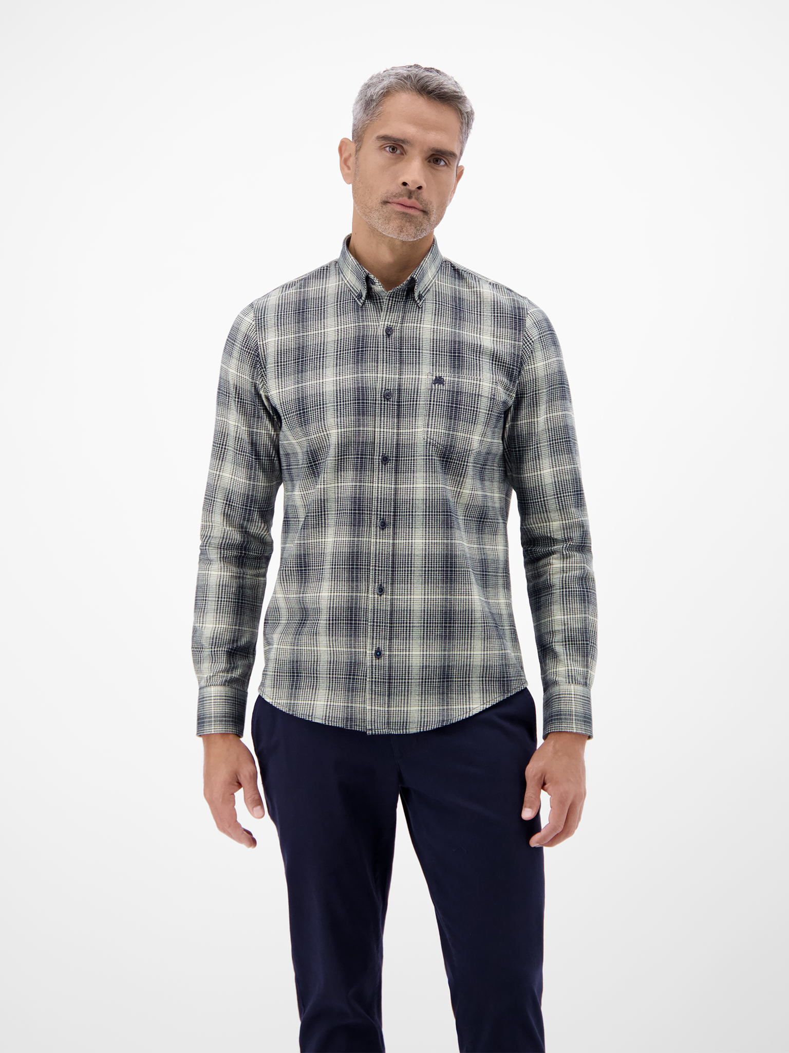 LERROS Karierter Klassiker - das Flannelhemd