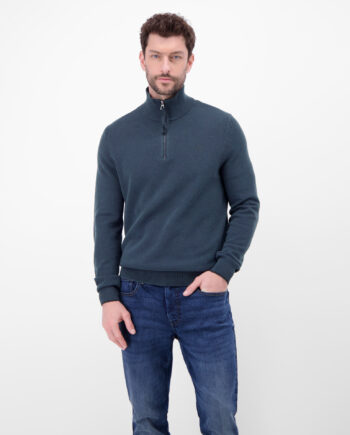 LERROS Troyer aus 100% Baumwolle in Strukturqualität