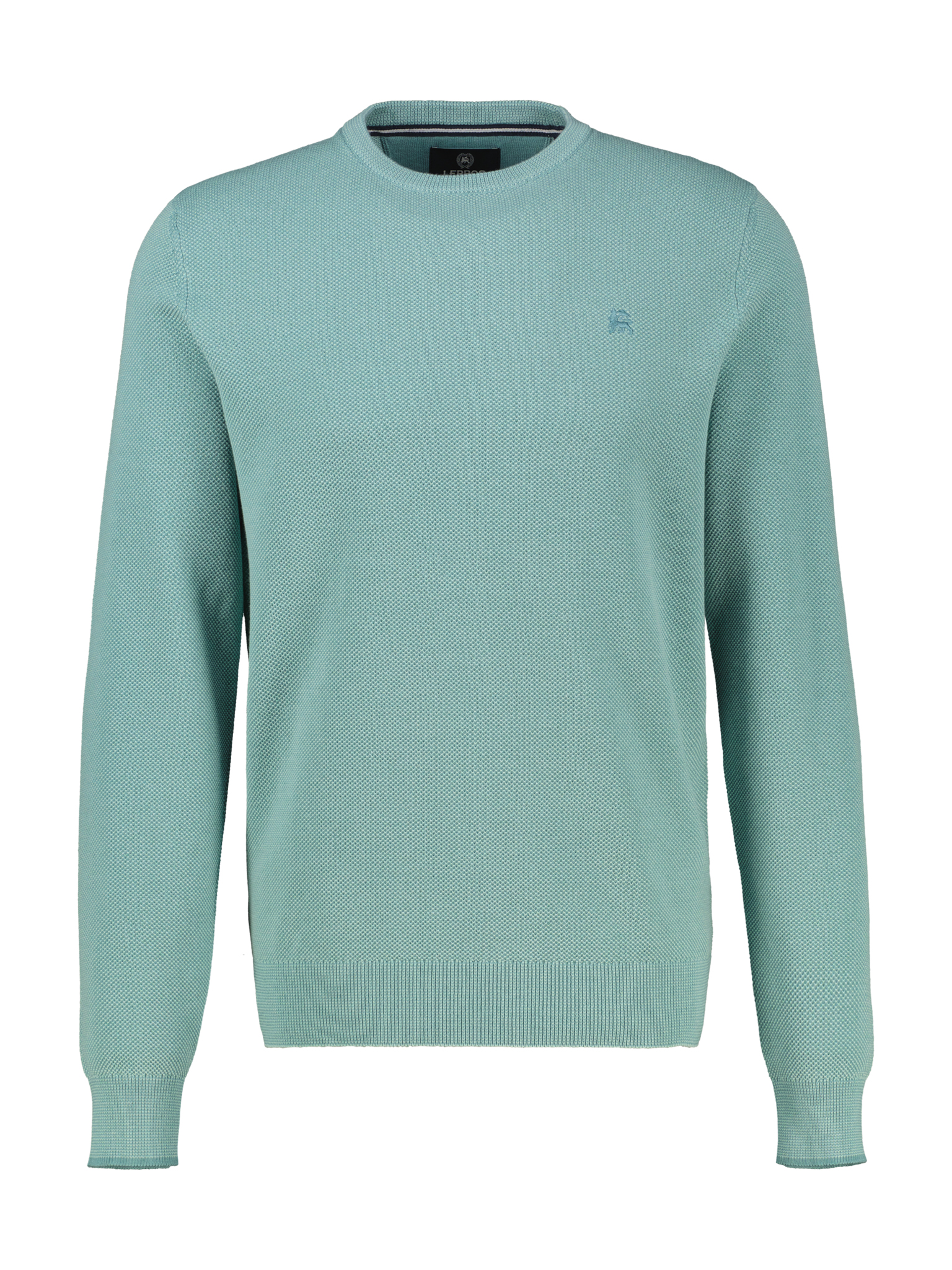 LERROS Strickpullover in sportiver 2-Tone-Optik