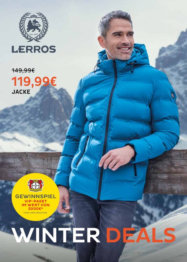 LERROS WINTER DEALS bei Hartmann Mode in Rüsselsheim Winter Pullis Jacken Jeans