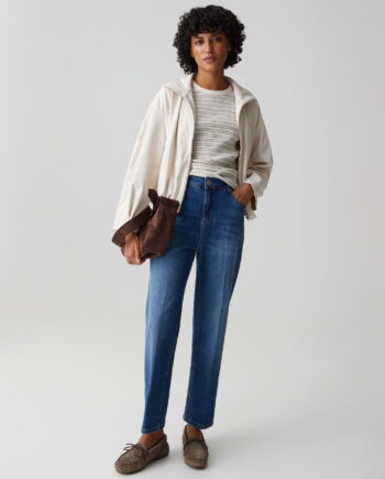 OPUS LANAH LIVELY Straight Jeans aus Dry Indigo® Mid Rise