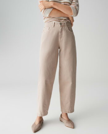 OPUS LOLAH EDGY Barrel Jeans aus BCI Cotton Mix Mid Rise