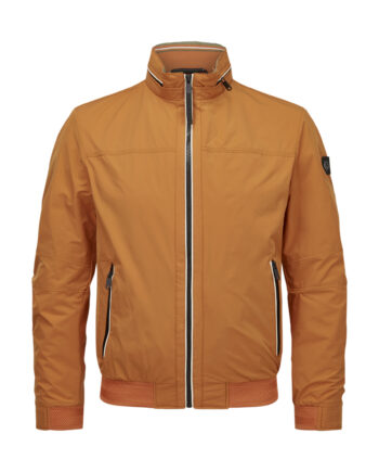 MILESTONE Blouson MSCorby, Mikrofaser wasserabweisend, gebranntes orange