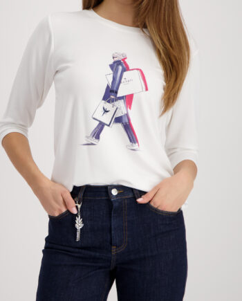 Monari Shirt mit Print