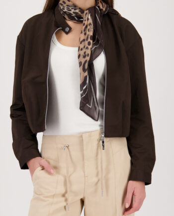 Monari Tuch mit Leomuster