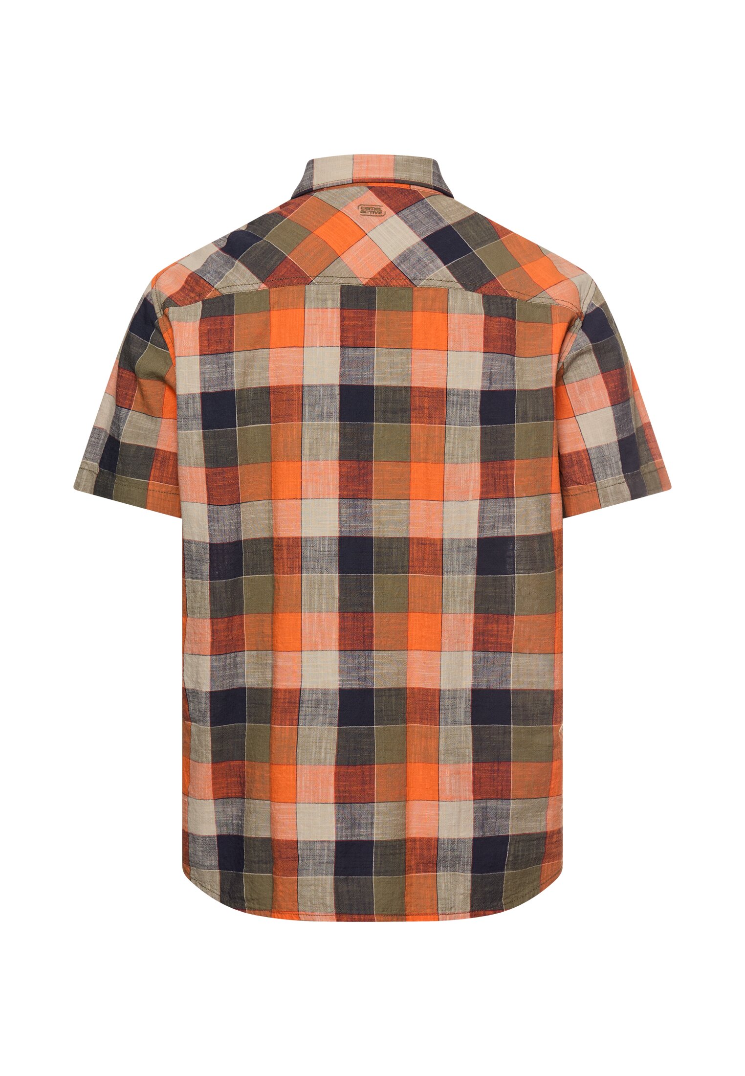 Camel active Karohemd aus reiner Baumwolle