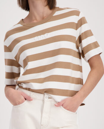 Monari Sweatshirt mit Streifen