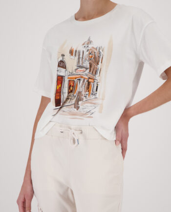 Monari T-Shirt mit Print