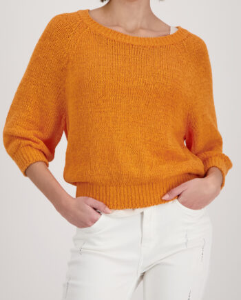 Monari Pullover aus Bändchengarn
