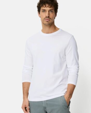 Camel active fleXXXactive® Langarmshirt mit Rundhalsausschnitt