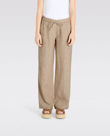 MAC JEANS - CHIARA BELT, Pure linen