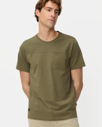 Camel active T-Shirt mit Brusttasche