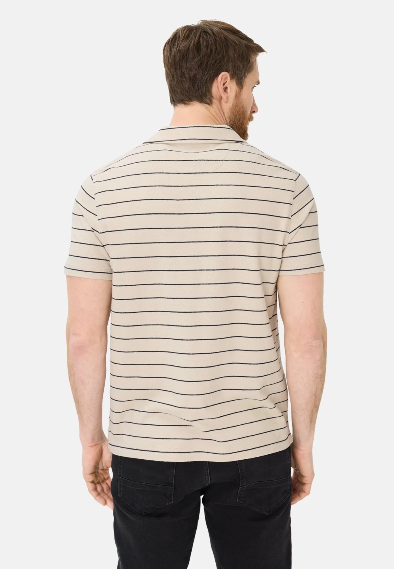 Camel active Poloshirt mit kontrastierenden Details