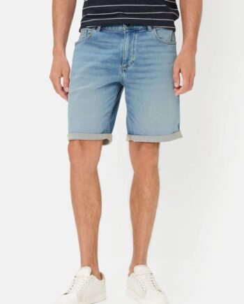 Camel active fleXXXactive® Jeans Shorts aus Baumwollmix