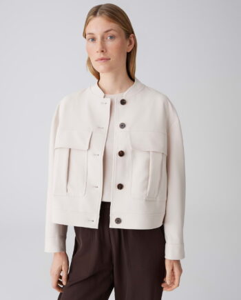 OPUS Boxy Blousonjacke mit Cargodetails