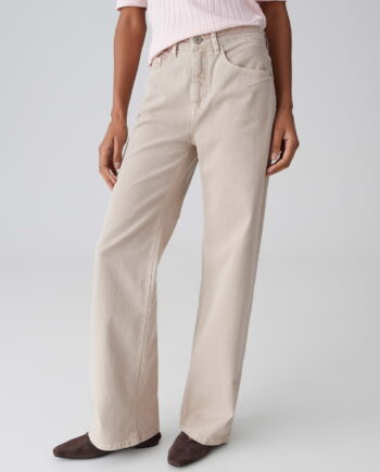 OPUS MIVA SOFT Wide Leg Jeans aus Dry Indigo® Mid Rise