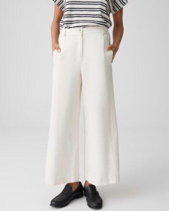 OPUS · Summer MAIGA FLOW Culotte aus nachhaltigem ECOVERO™ Viskose Leinen Mix