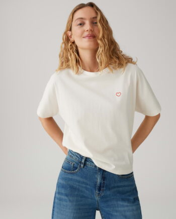 OPUS T-Shirt aus Organic Cotton Regular Fit