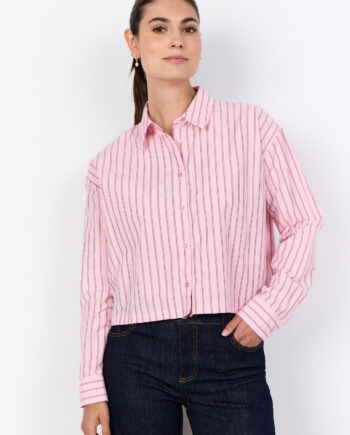 SOYACONCEPT SC-BARDOT 1 Hemd Hellrosa