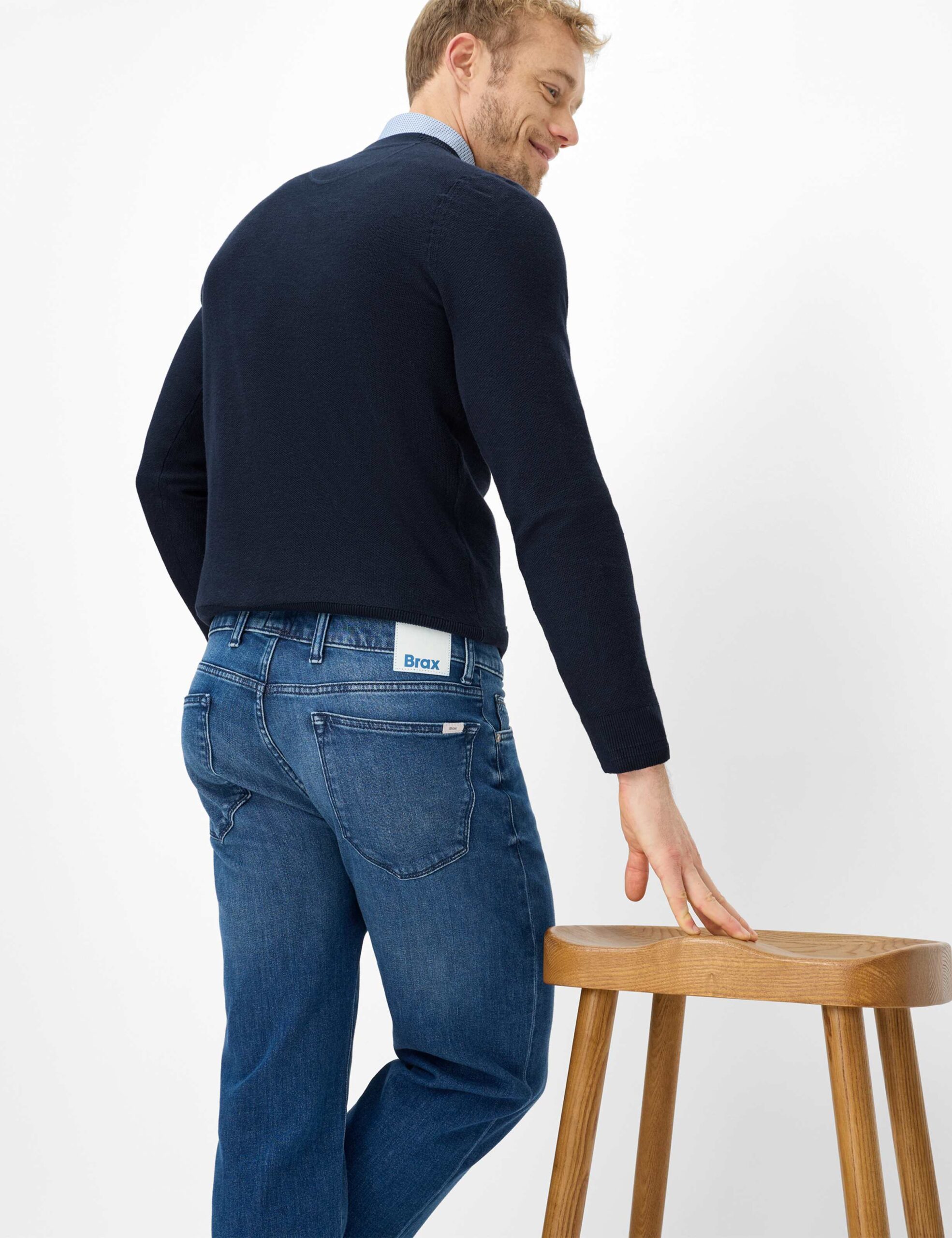 BRAX Relaxed Straight Fit Jeans Style Clint