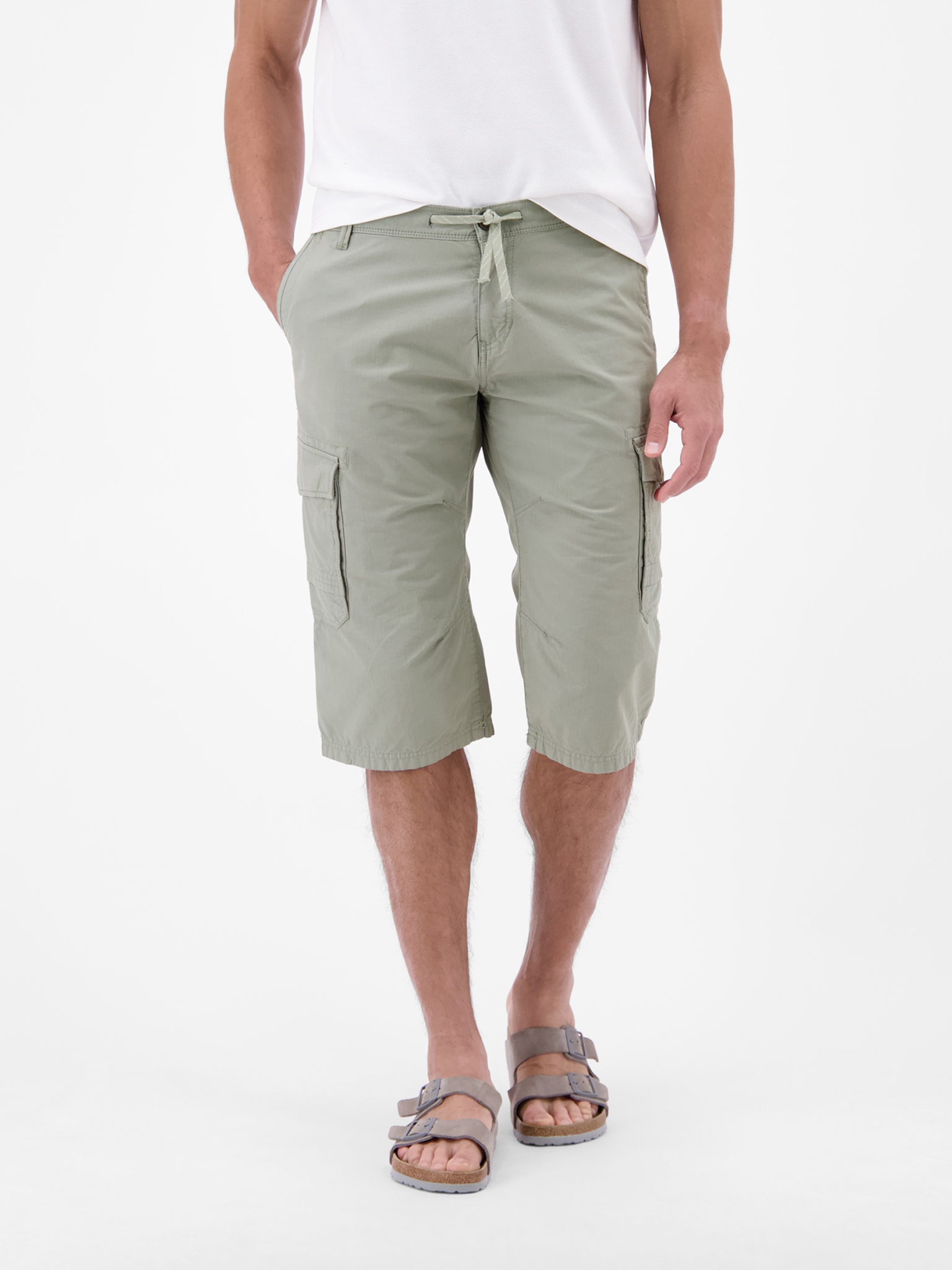 LERROS Bermuda mit Cargotaschen, lang geschnitten