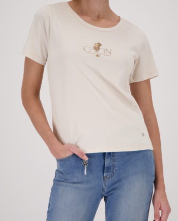 Monari T-Shirt, champagne beige