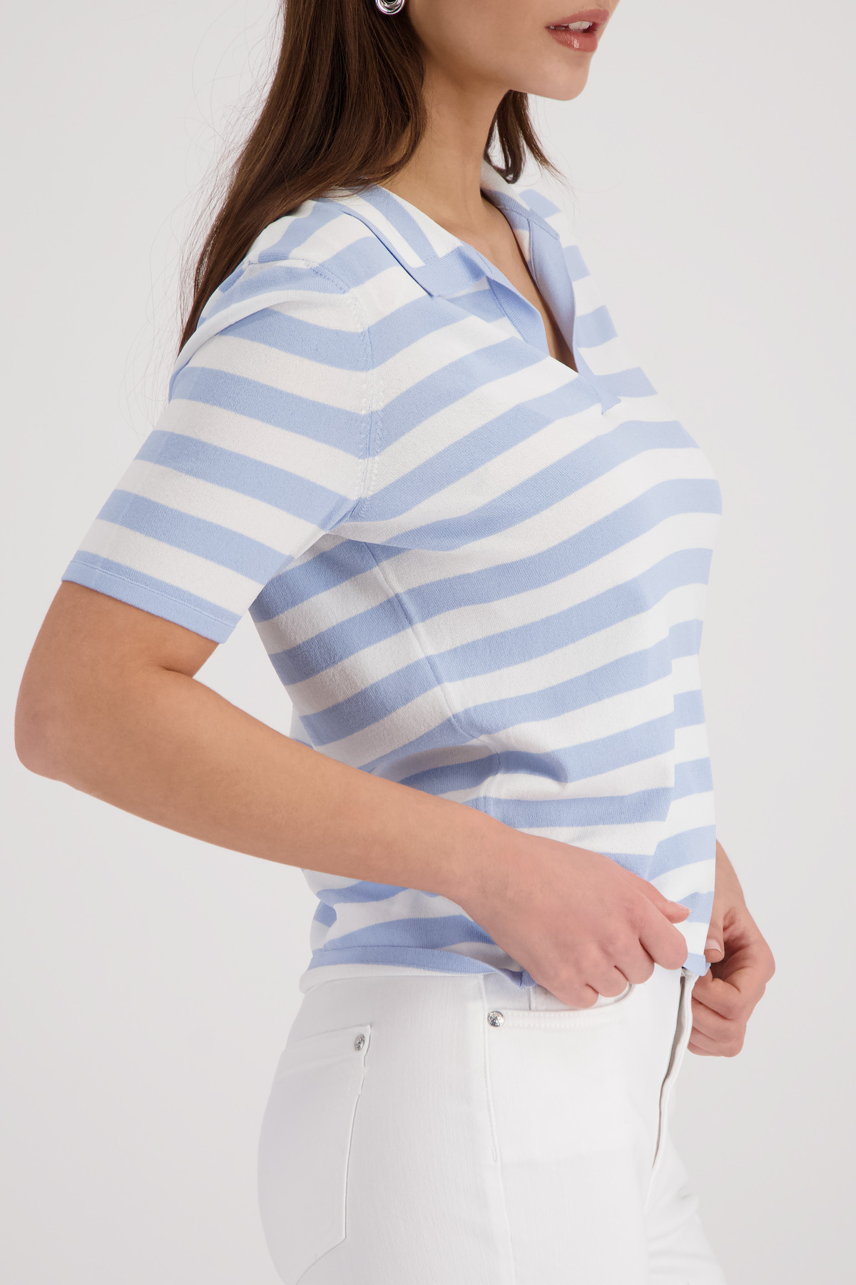 Monari Pullover, sea side ringel