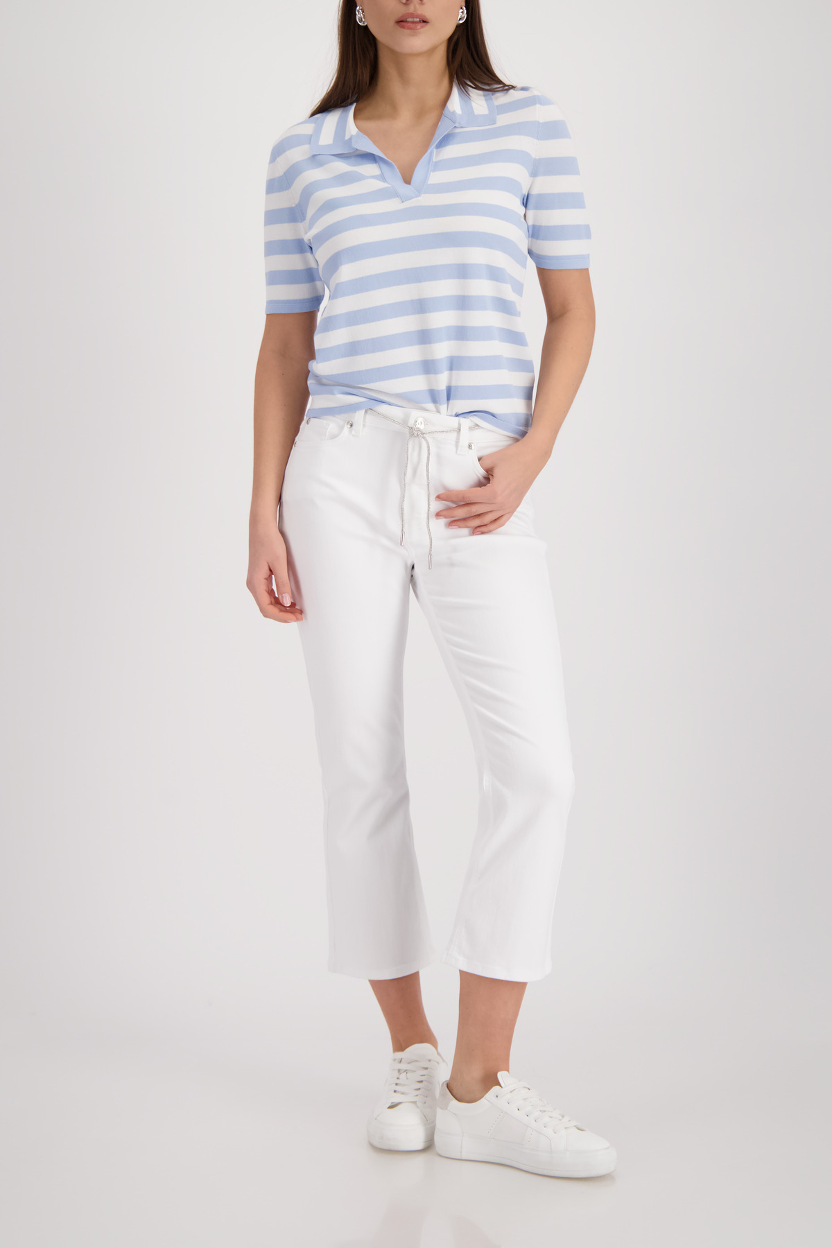 Monari Pullover, sea side ringel