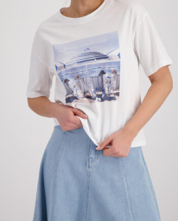 Monari T-Shirt, cream