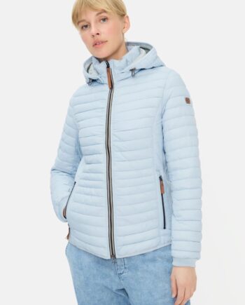 Camel Women Leichte Steppjacke aus recyceltem Polyamid
