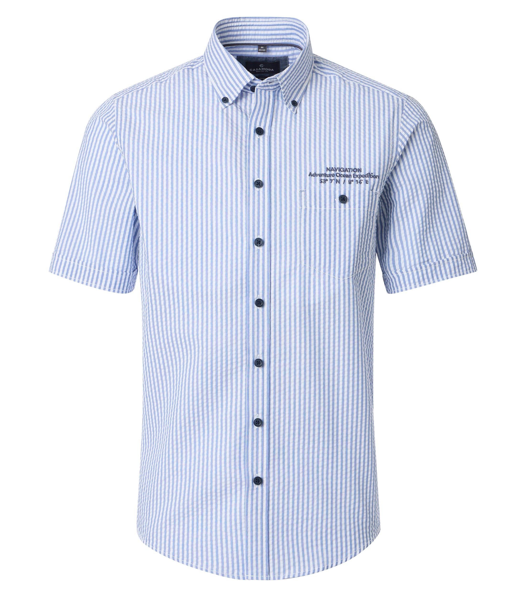 Casa Moda Freizeithemd Kurzarm