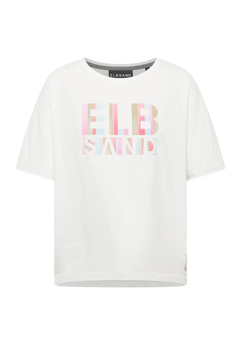 Elbsand
Livi T-Shirt loose fit, Cloud White_mulitcolor