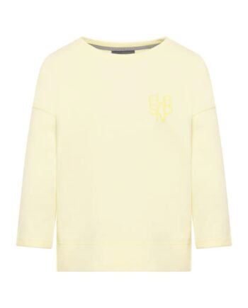 Elbsand
              
                Zoey 3/4 Sweatshirt loose fit, Light Bright Yellow