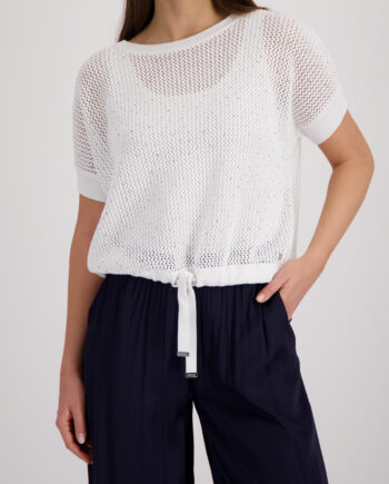 Monari Pullover, cream